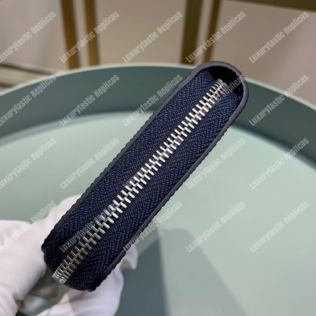 LV Zippy Coin Purse Epi Leather Indigo