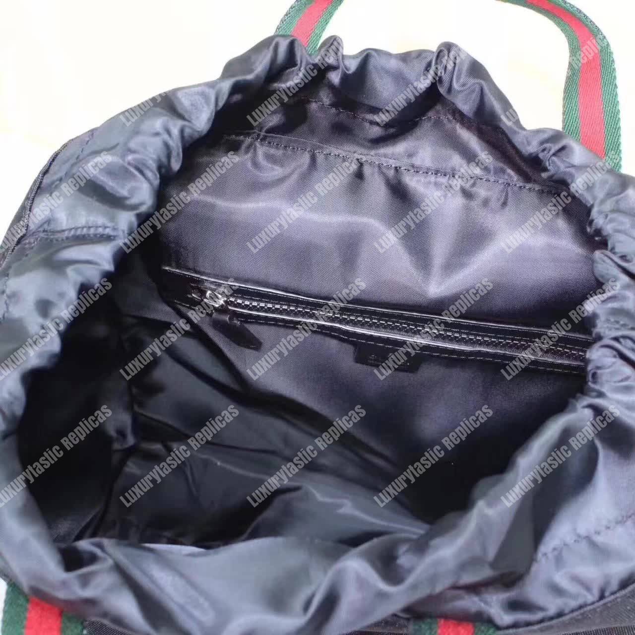 G*u*i techno drawstring backpack