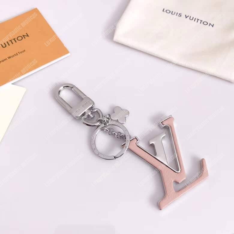 LV Capucines Bag Charm and Key Holder Magnolia