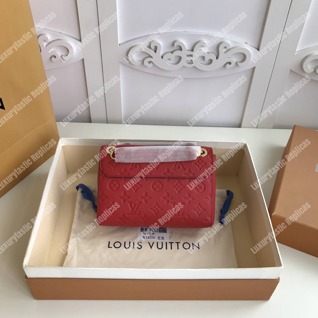 LV Vavin BB Monogram Empreinte Scarlet