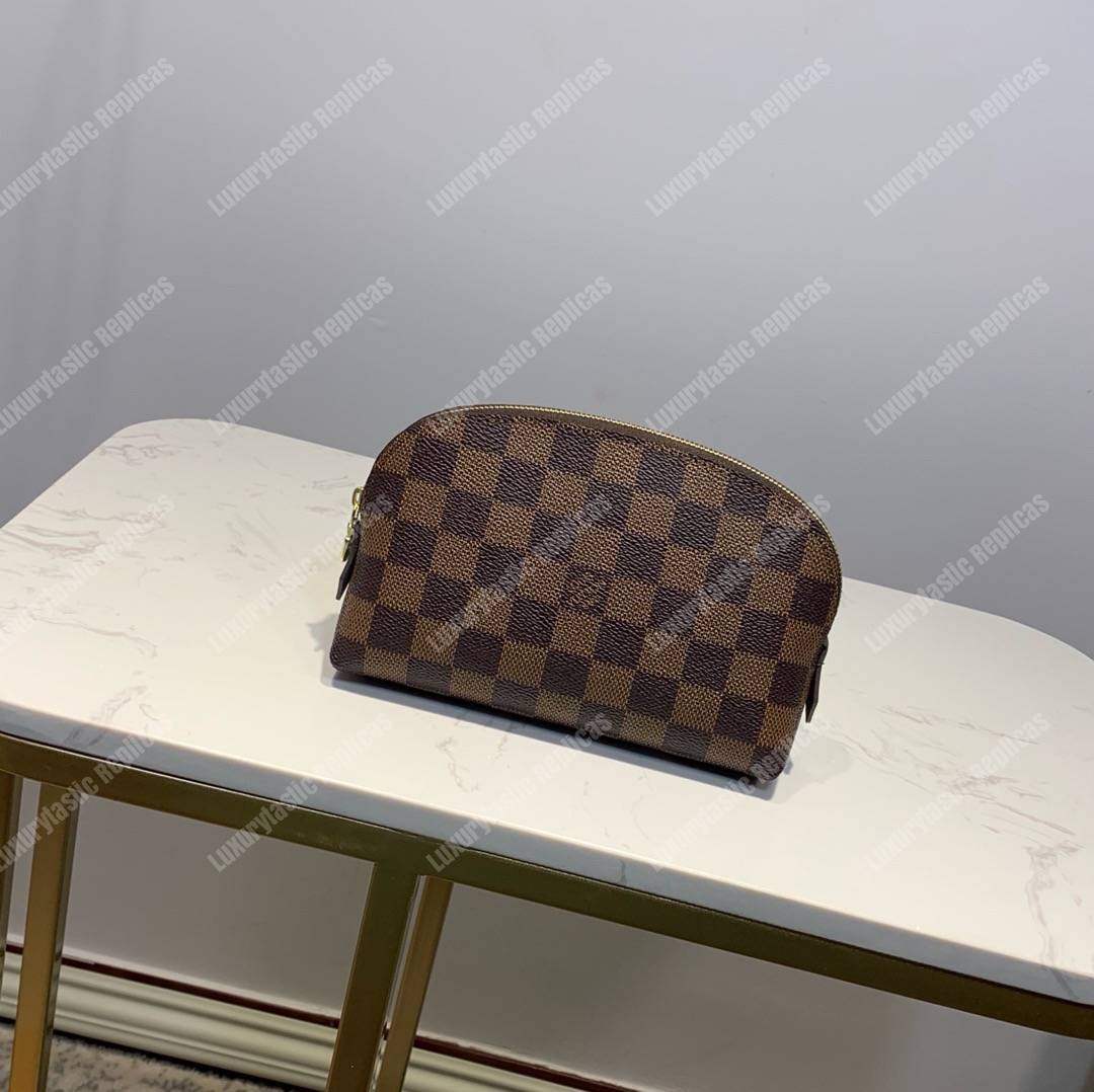 LV Cosmetic Pouch PM Damier Ebene