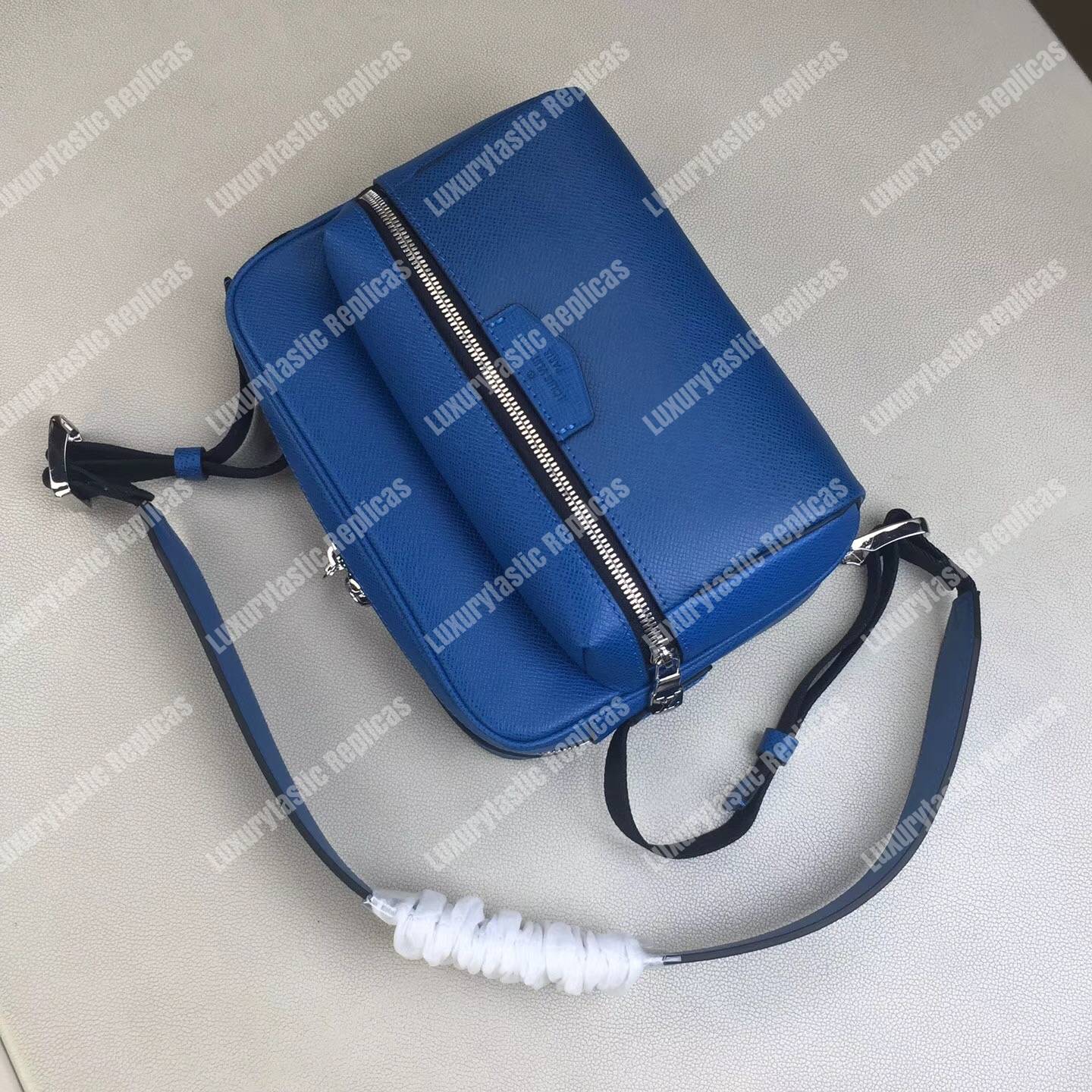 LV Outdoor Messenger PM Taiga Leather Cobalt