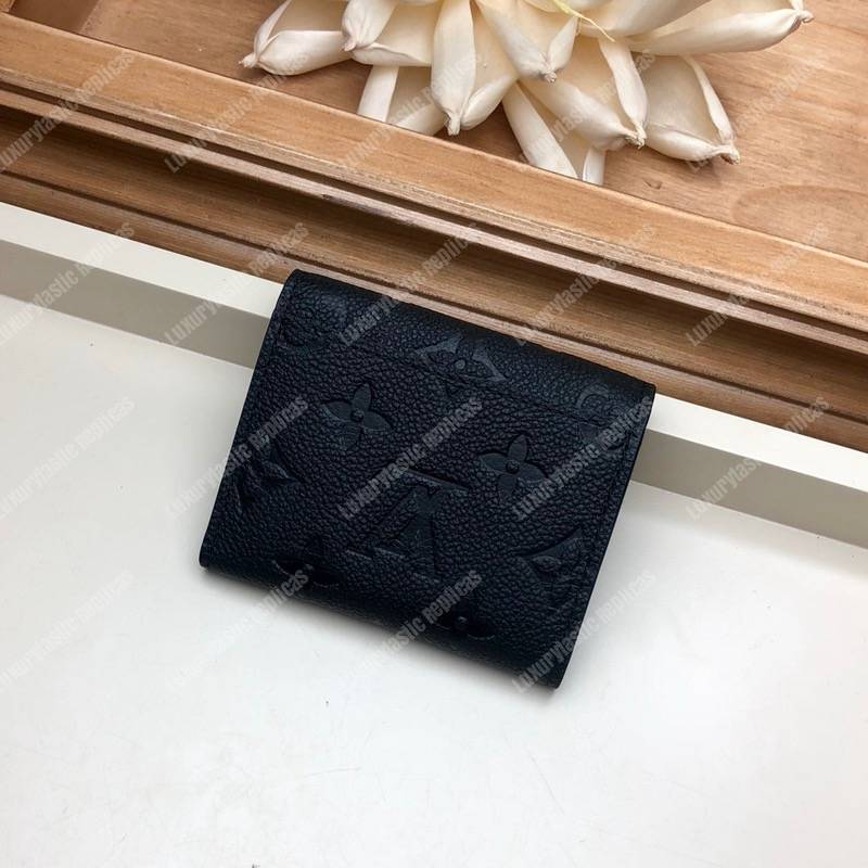 LV Zoé Wallet Monogram Empreinte Black