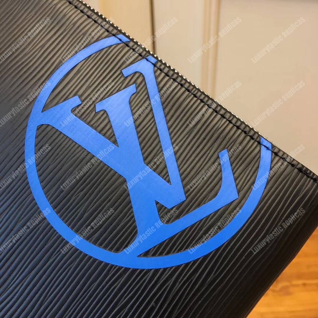 LV Pochette Jour PM Epi Leather Bleu Marine