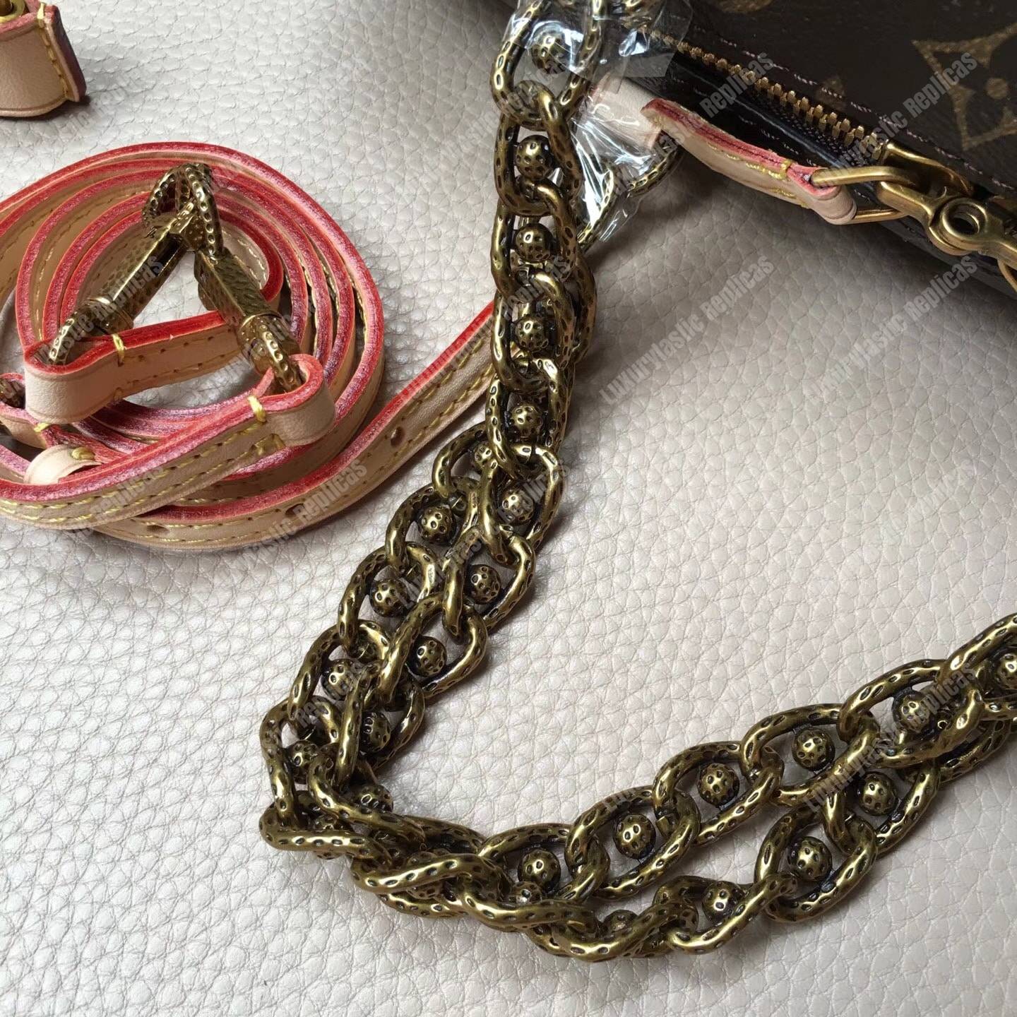 LV Speedy 25 Chain Tote Bag Monogram Canvas