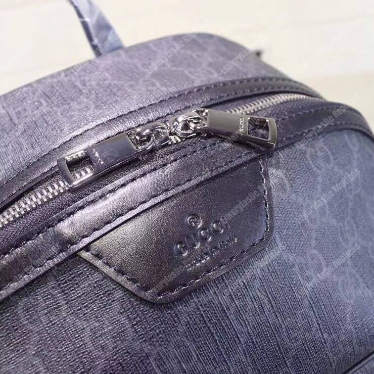 G*u*i gg sup*e backpack black canvas