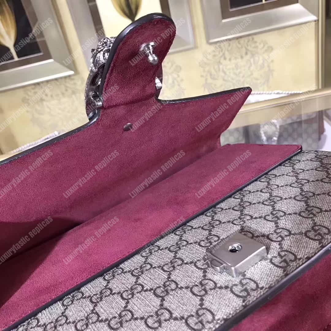 G*u*i dionysus gg sup*e shoulder bag beige pink