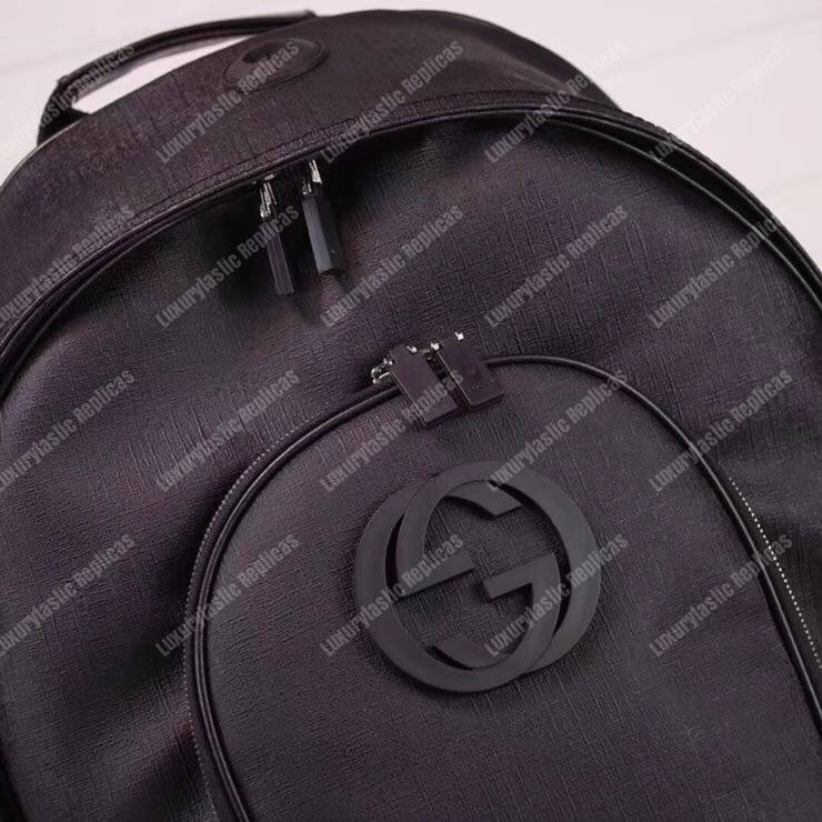 G*u*i gg sup*e interlocking g backpack black