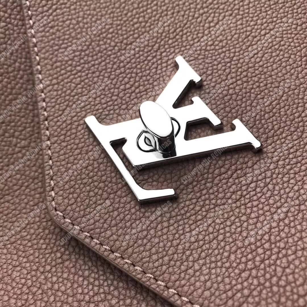 LV MyLockme Handbag Taupe Glace