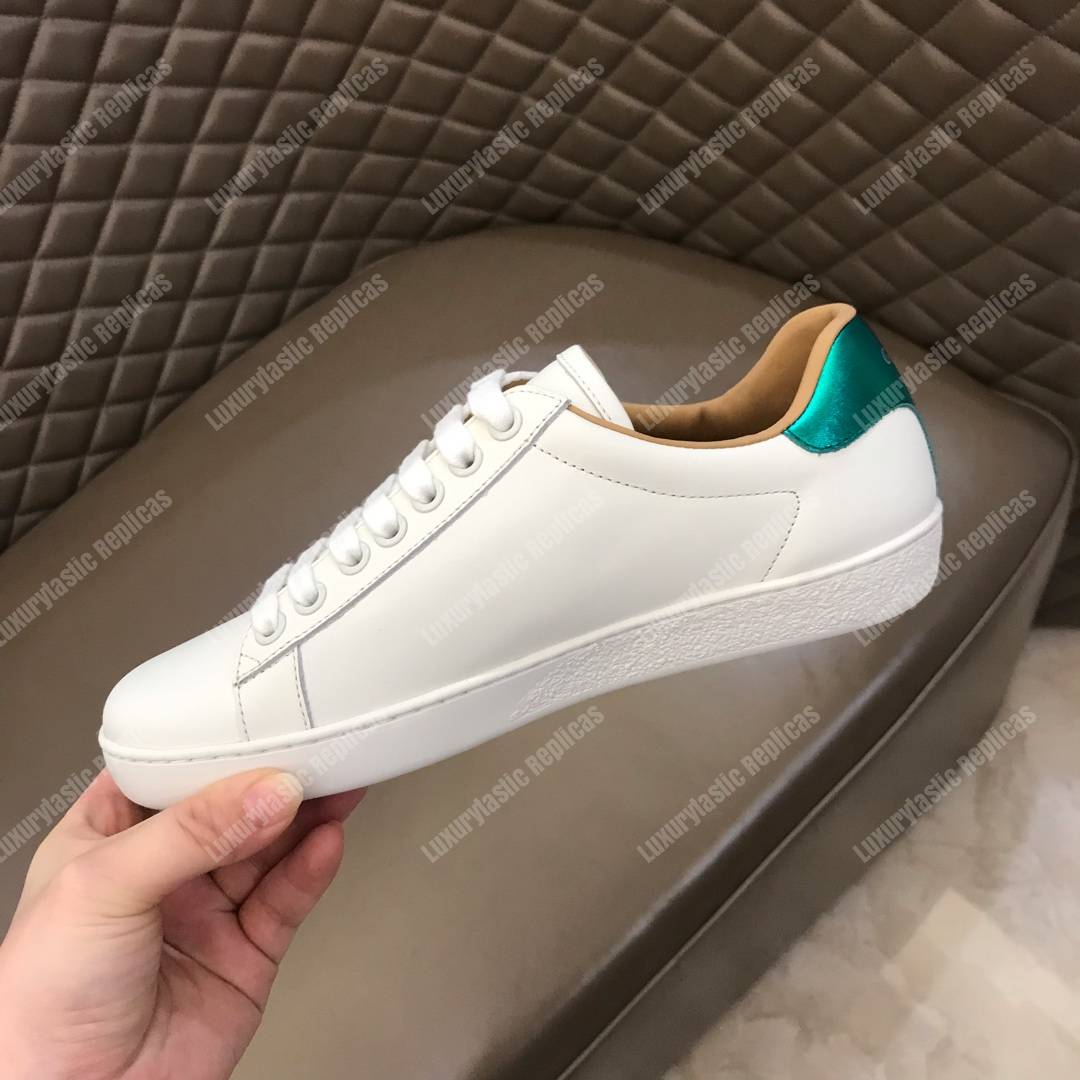 G*u*i ace sneaker with mystic cat white