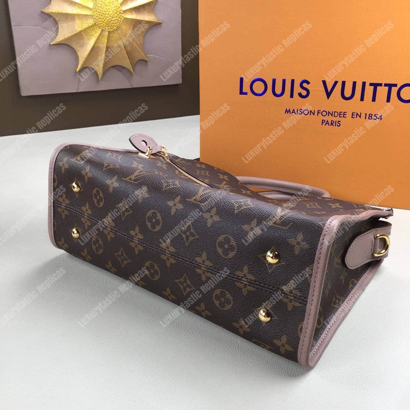 LV Popincourt PM Monogram Taupe Glace