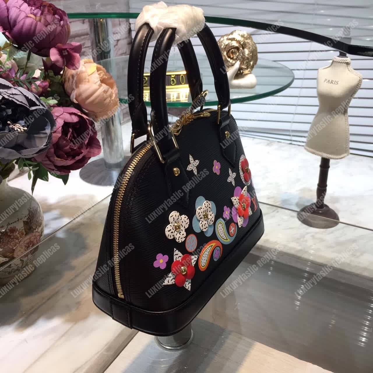 LV Alma BB Epi Leather