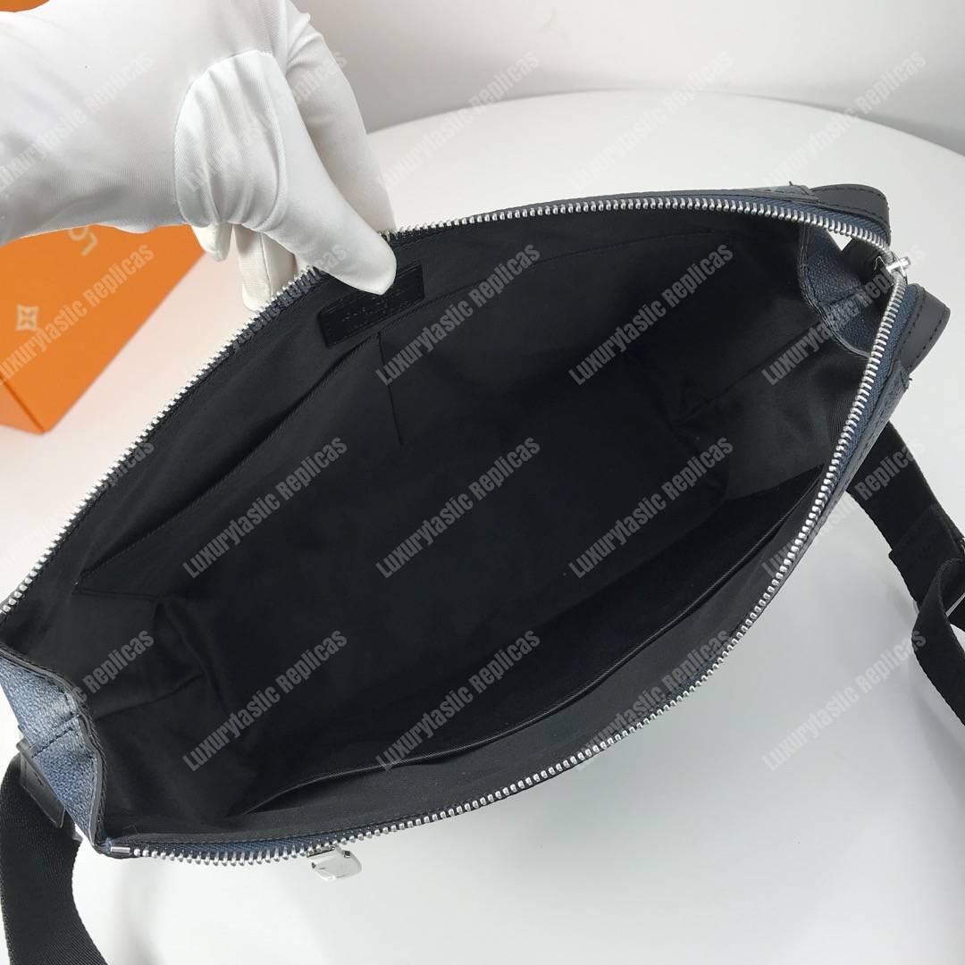 LV Damier Cobalt Canvas Race Discovery Messenger PM