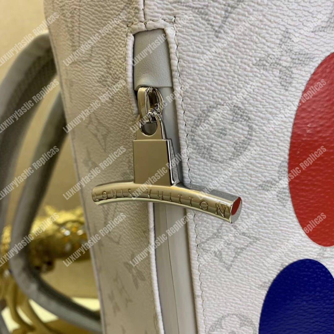 LV Chalk Backpack Monogram Blanc