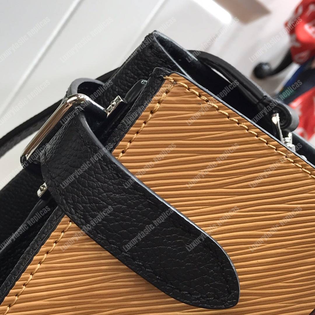 LV Twist Tote Epi Leather Camel