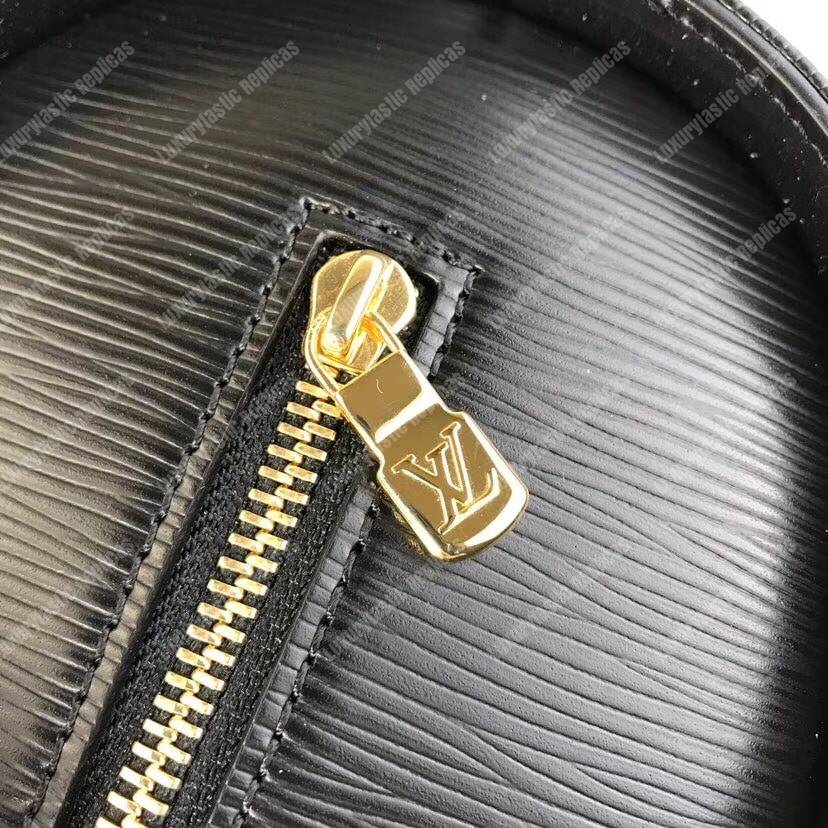 LV Soufflot Bag Black Epi Leather Noir