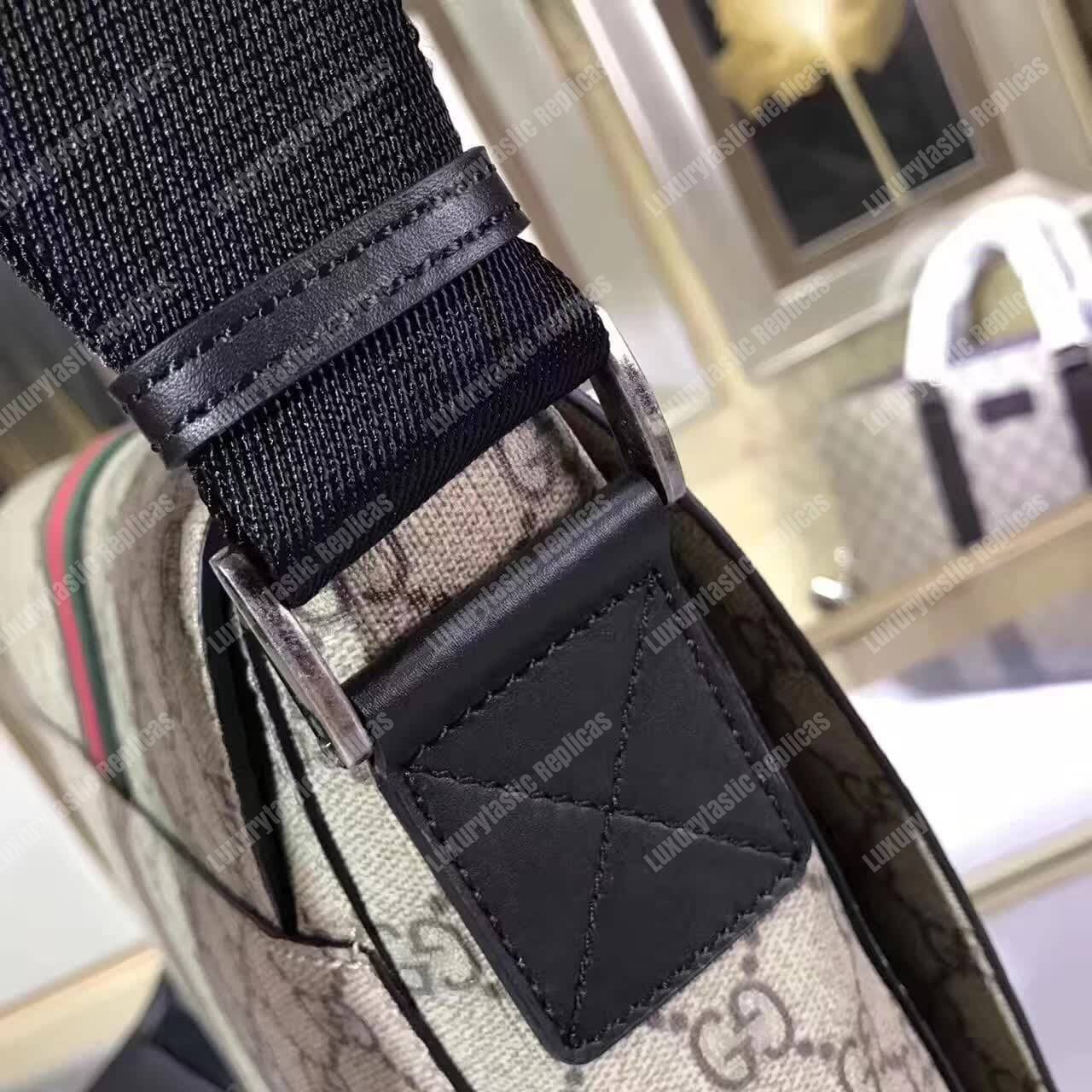 gg Sup*e messenger bag beige/ebony