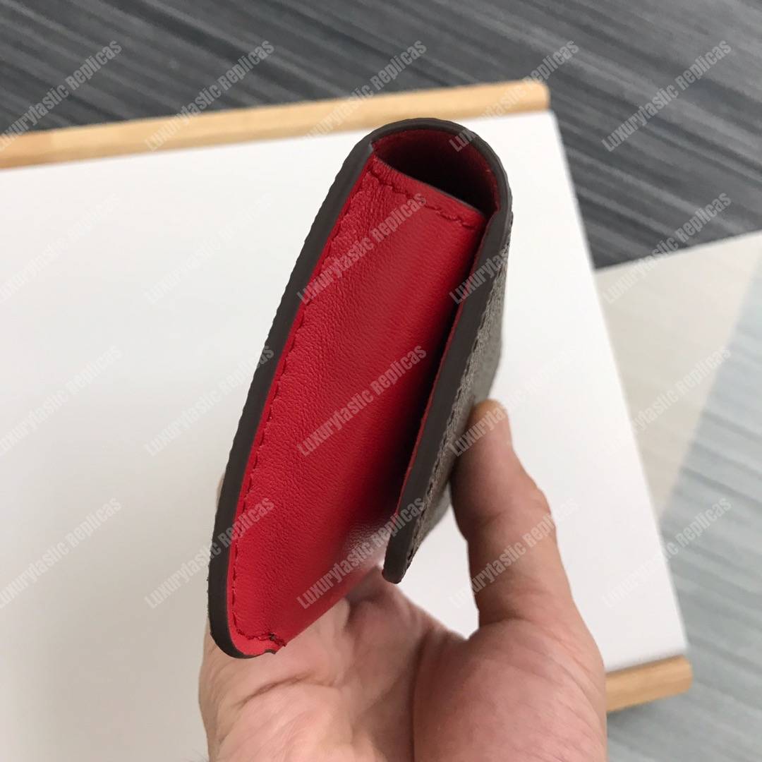 LV Woody Glasses Case Monogram Red