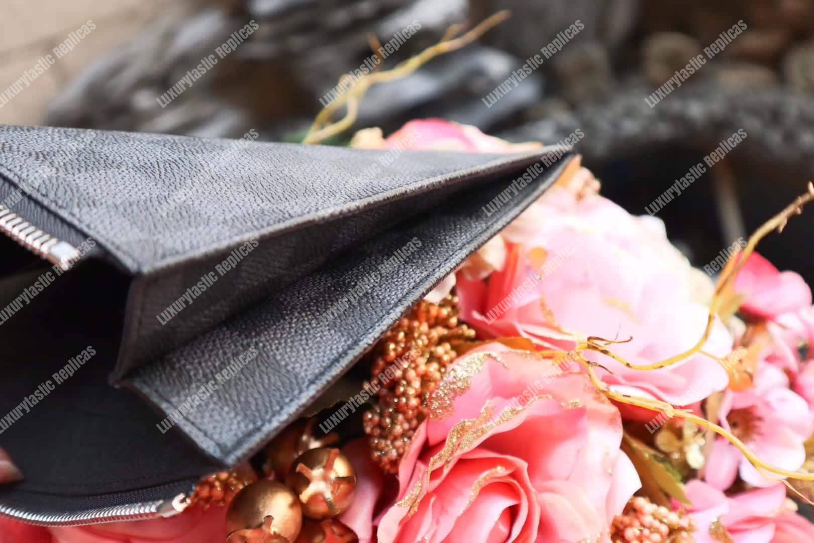 LV Pochette Jour PM Damier Graphite Canvas