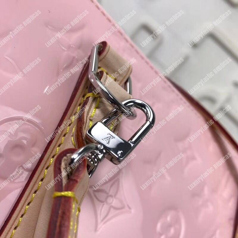 LV Neo Triangle Vernis Leather Rose Ballerine