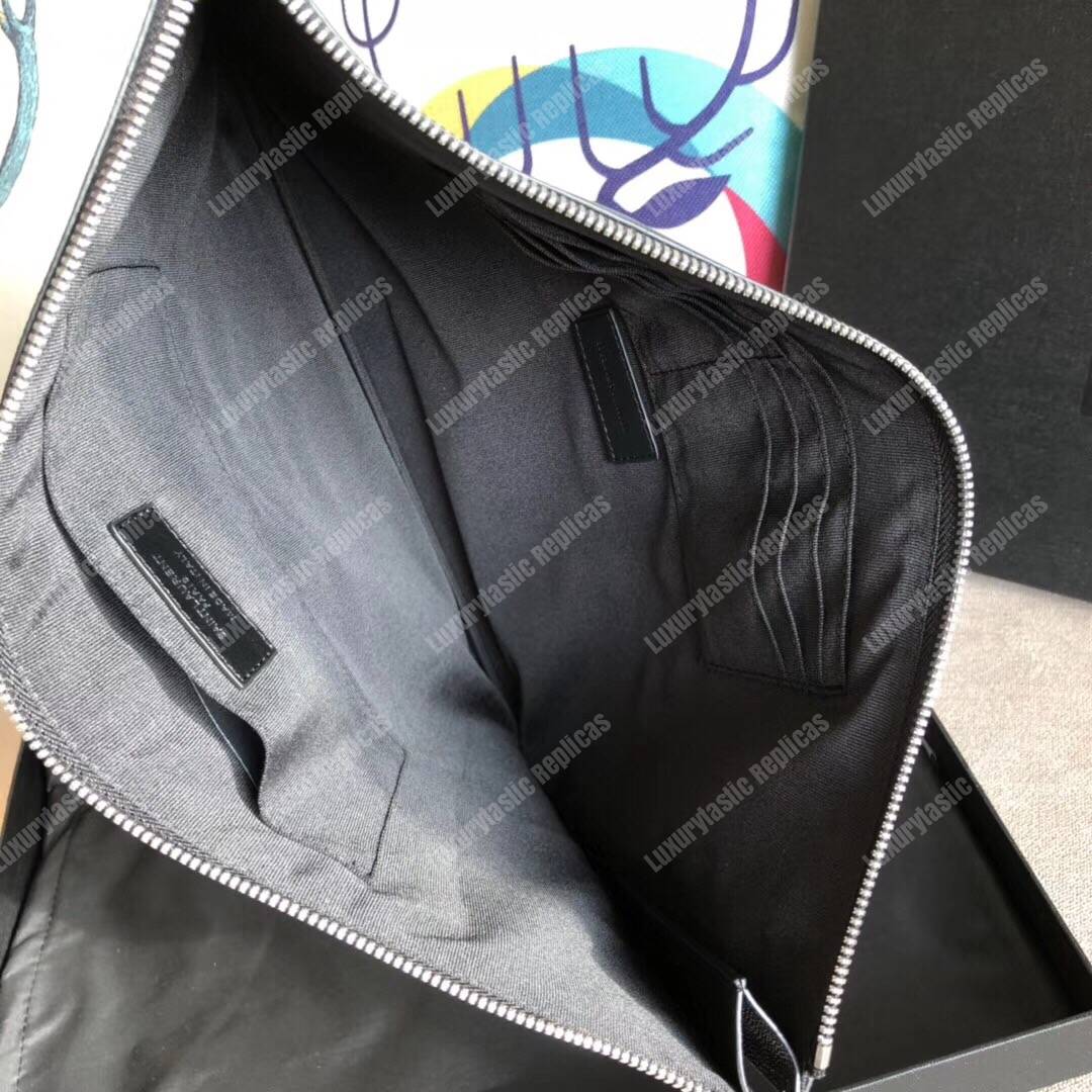 Saint Laurent Document Holder Black