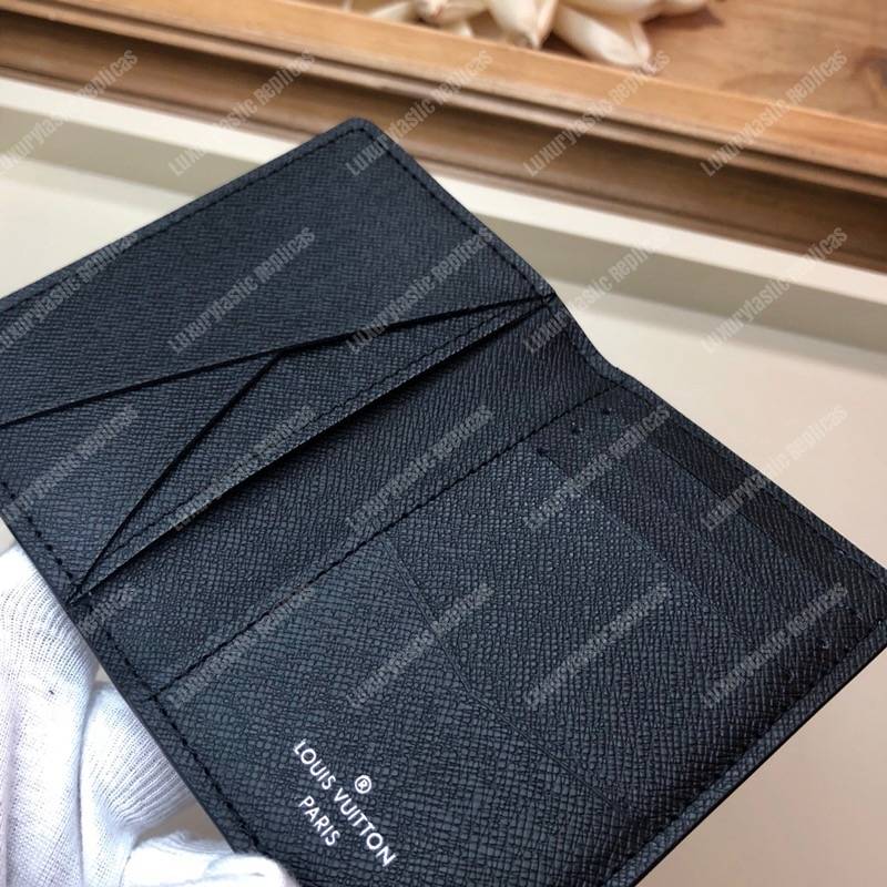 LV Pocket Organizer Damier Graphite Pixel Green