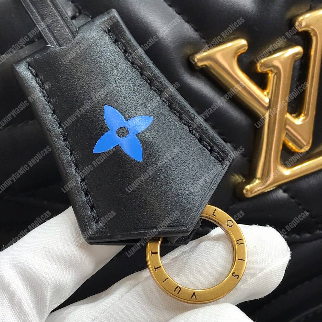 LV New Wave Top Wave Tophandle Handbag Noir