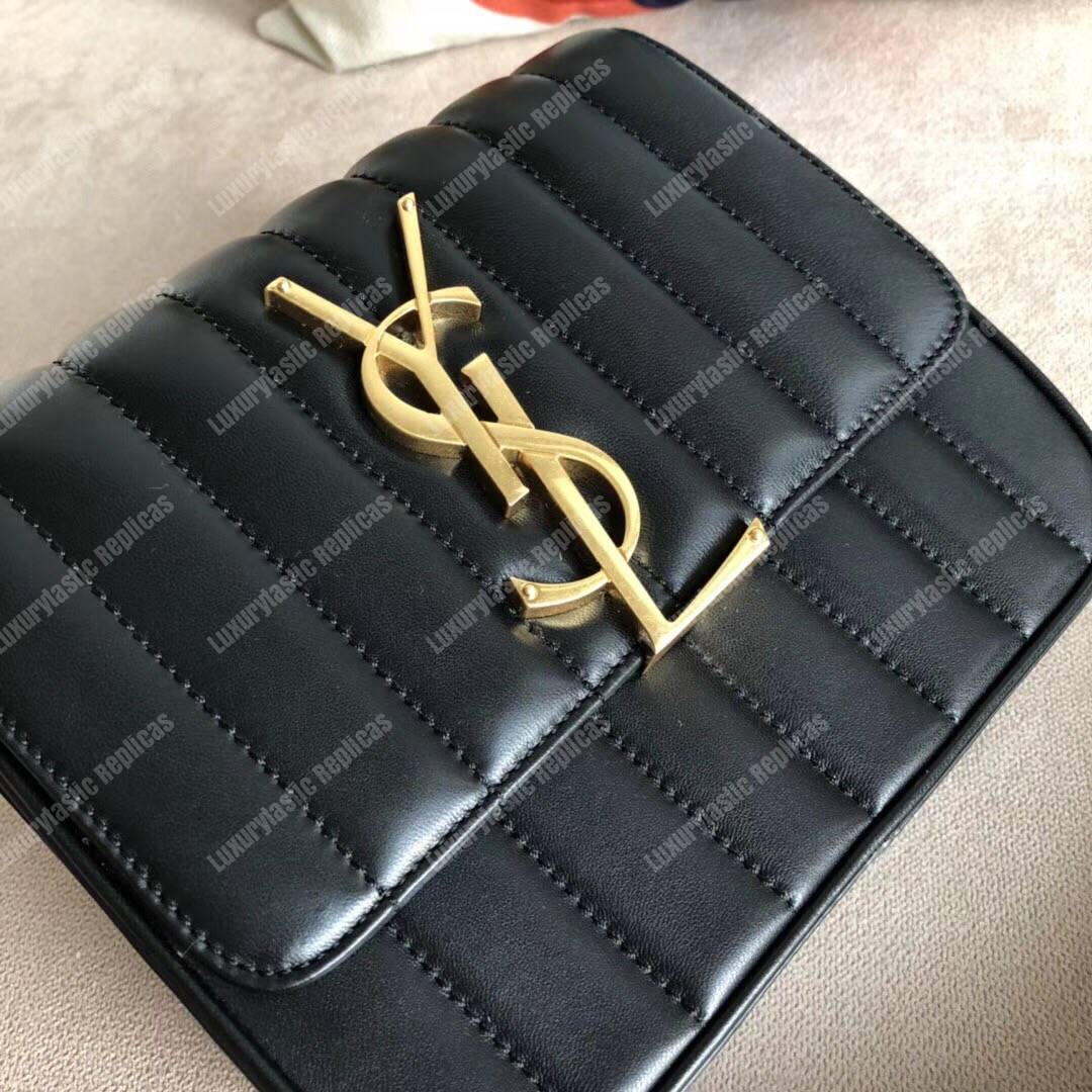 Saint Laurent Vicky Medium Black
