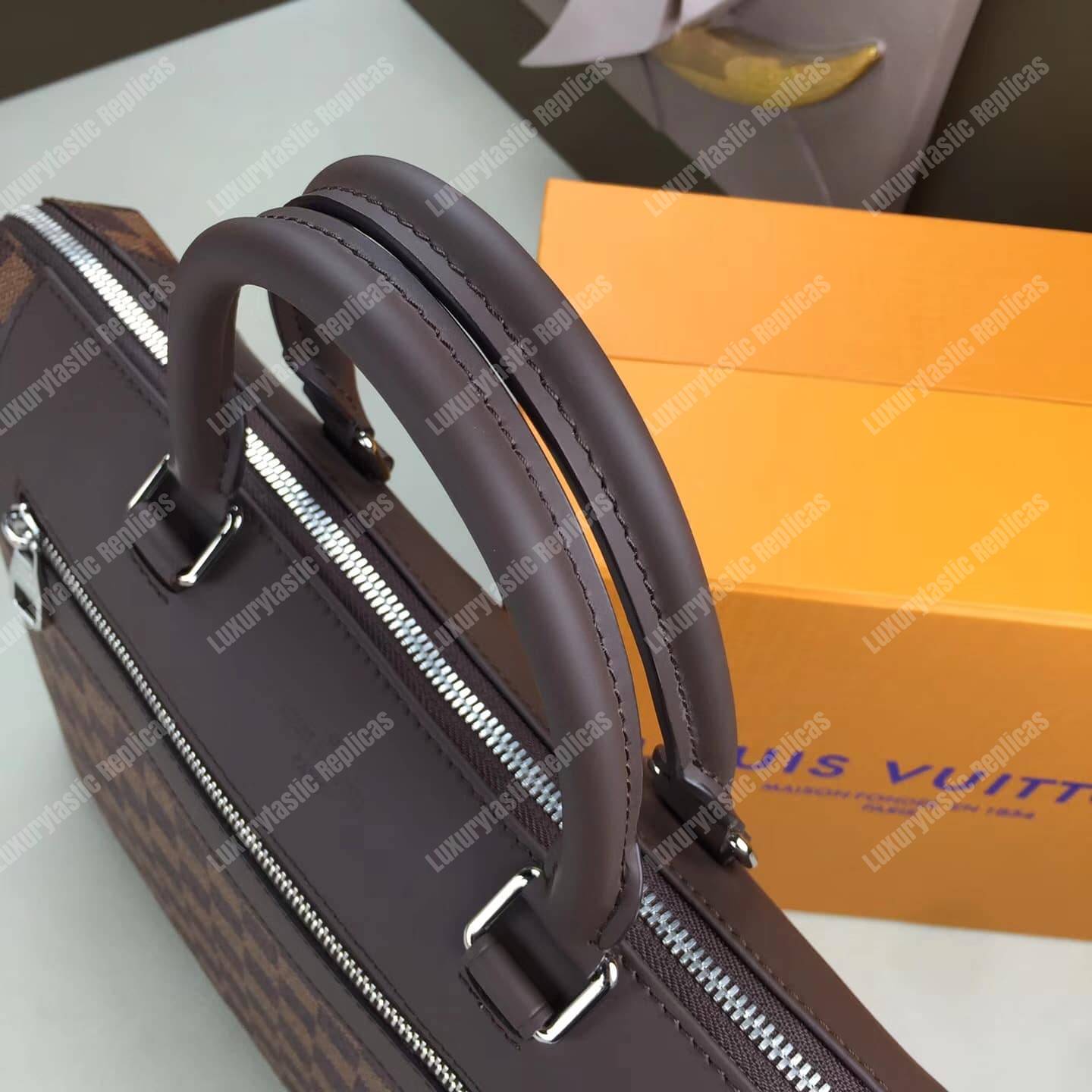 LV Porte-Documents Jour Damier Ebene Canvas