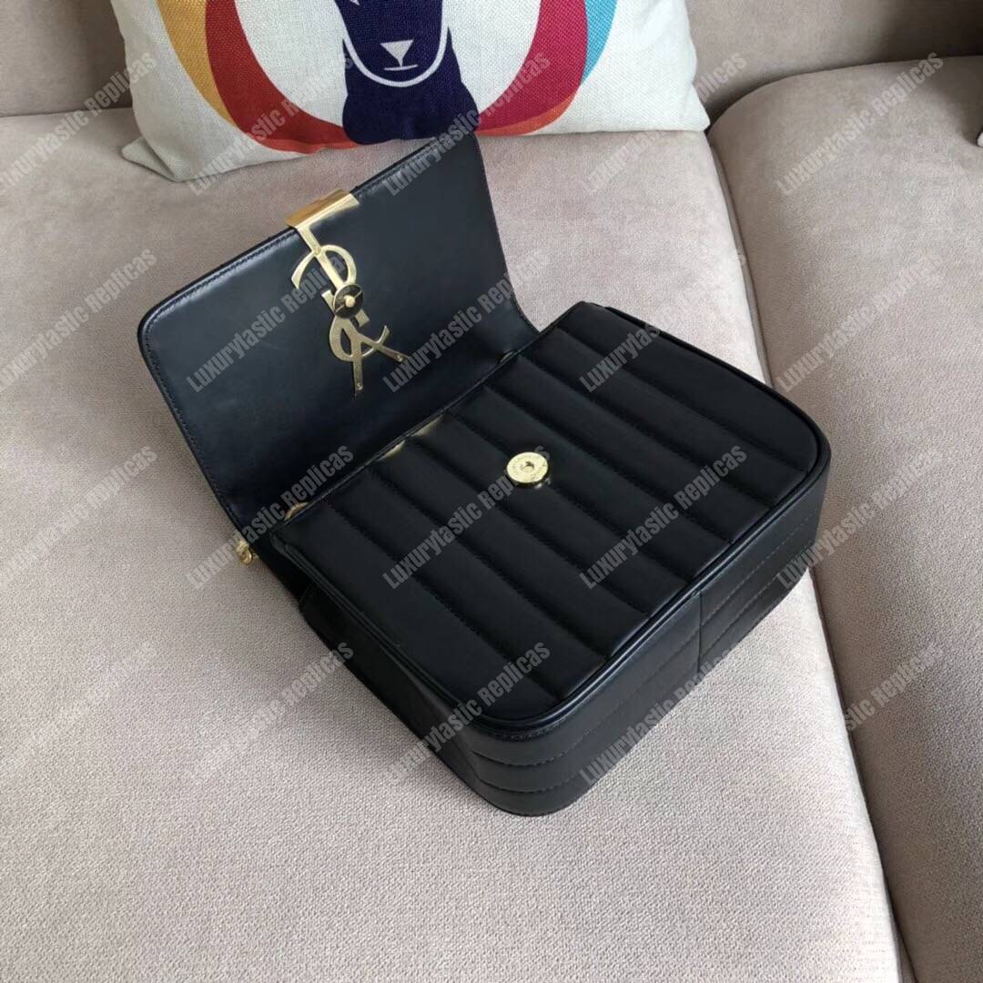 Saint Laurent Vicky Medium Black
