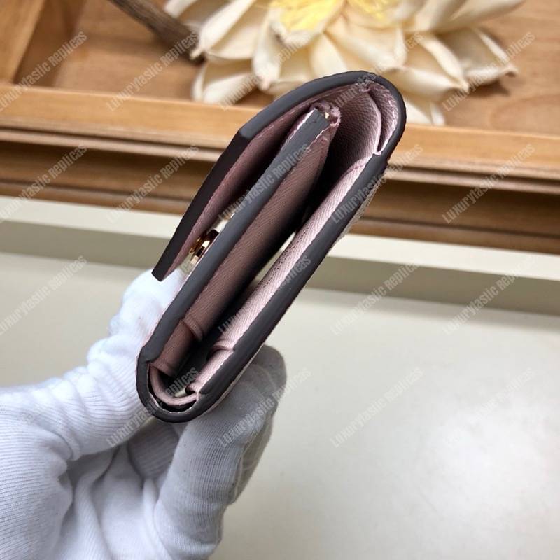 LV Summer 2019 Zoé Wallet Monogram Canvas Red/Pink