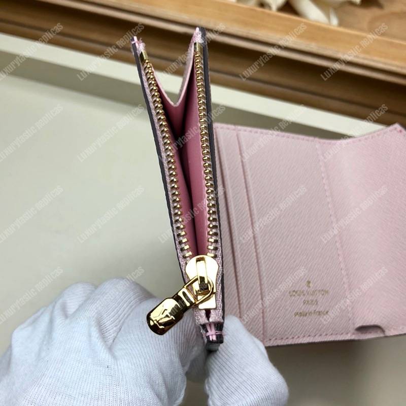 LV Summer 2019 Zoé Wallet Monogram Canvas Red/Pink