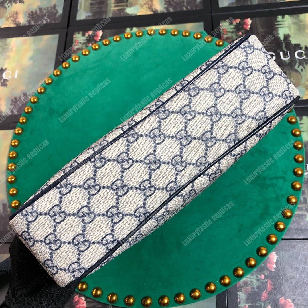 G*u*i gg sup*e canvas messenger bag black