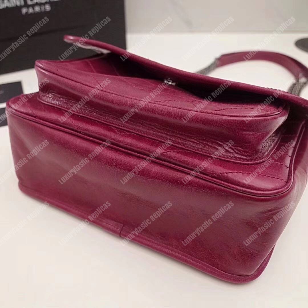 Saint Laurent Niki Medium Red Vintage