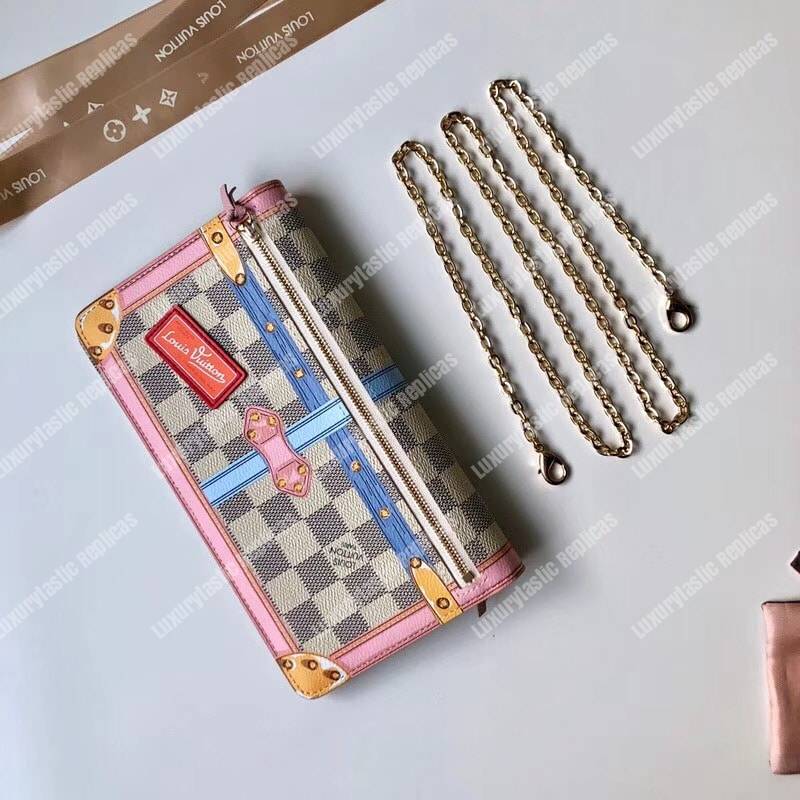 LV Pochette Weekend Damier Azur Spring-Summer 2018