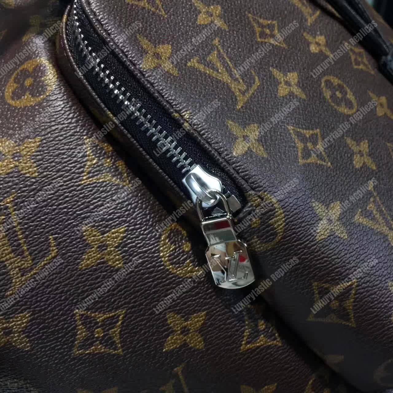 LV Zack Backpack Monogram Macassar Canvas