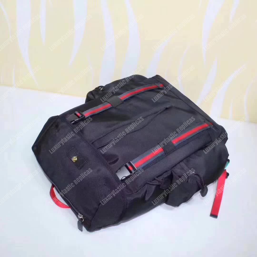 G*u*i techno canvas backpack