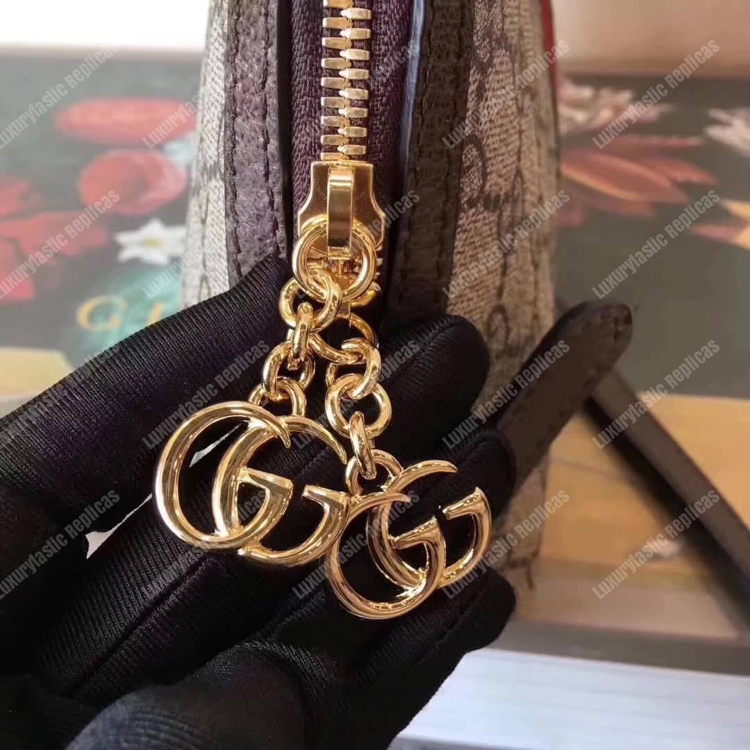 G*u*i ophidia gg small shoulder bag ebony/beige