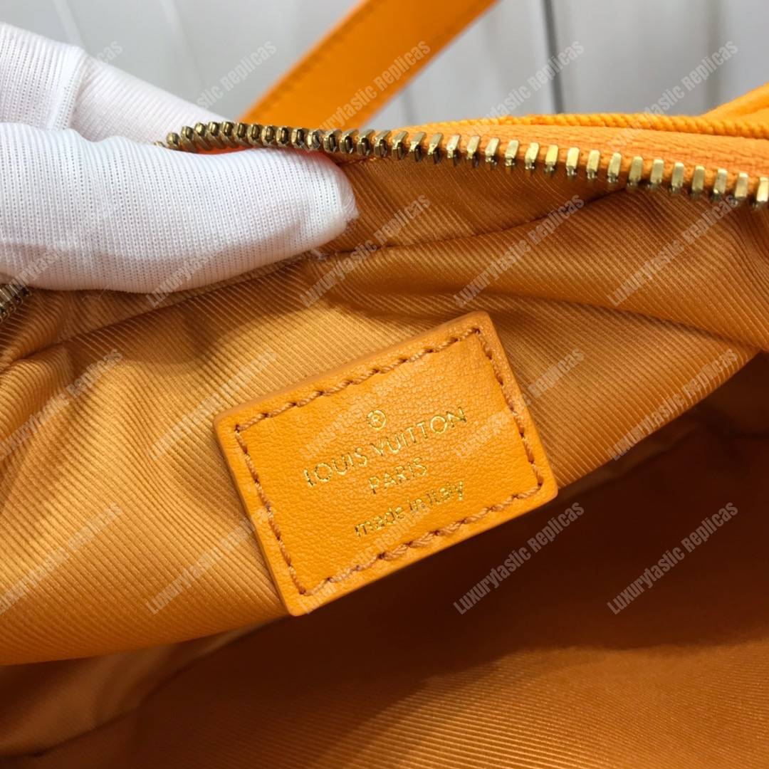 LV Outdoor Bumbag Denim Fabric Monogram Ocre