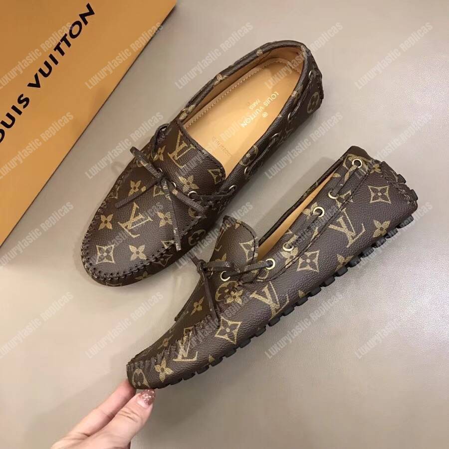 LV Arizona Moccasin Monogram