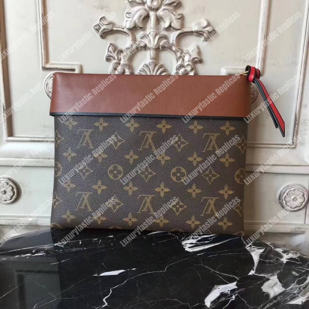 LV Pochette Tuileries Monogram Coated Canvas