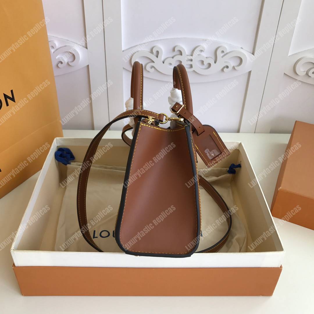 LV City Steamer Mini Blue/Beige