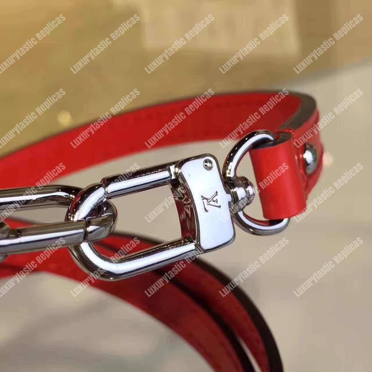 LV Alma BB Epi Leather Coquelicot