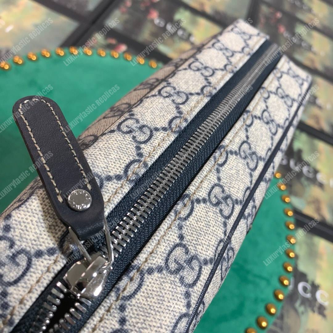 G*u*i gg sup*e canvas messenger bag black