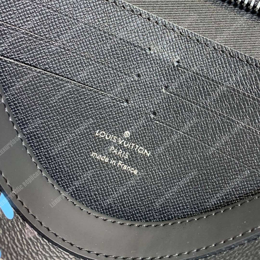 LV Flower Pochette Voyage MM Monogram Eclipse Canvas