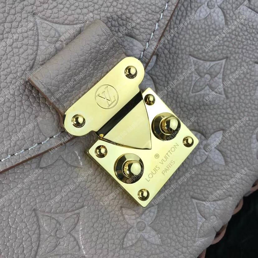 LV Pochette Metis Monogram Empreinte Leather Vison