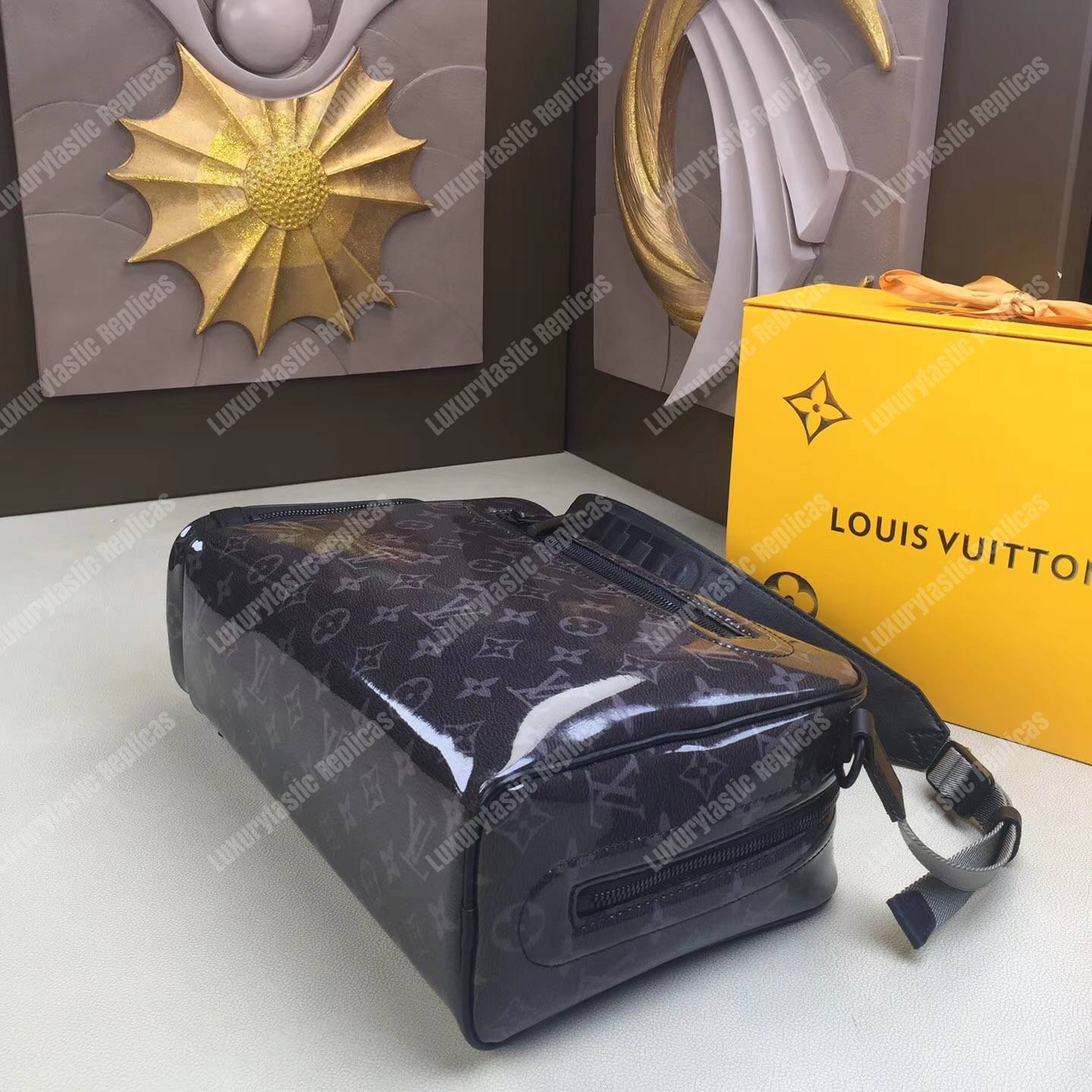 LV Monogram Eclipse Glaze Camera Bag