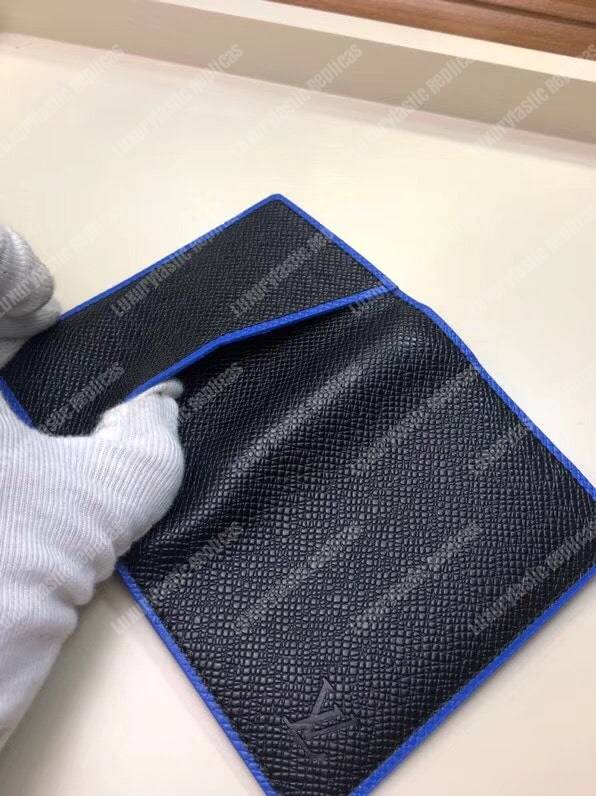 LV Pocket Organizer Taiga Leather