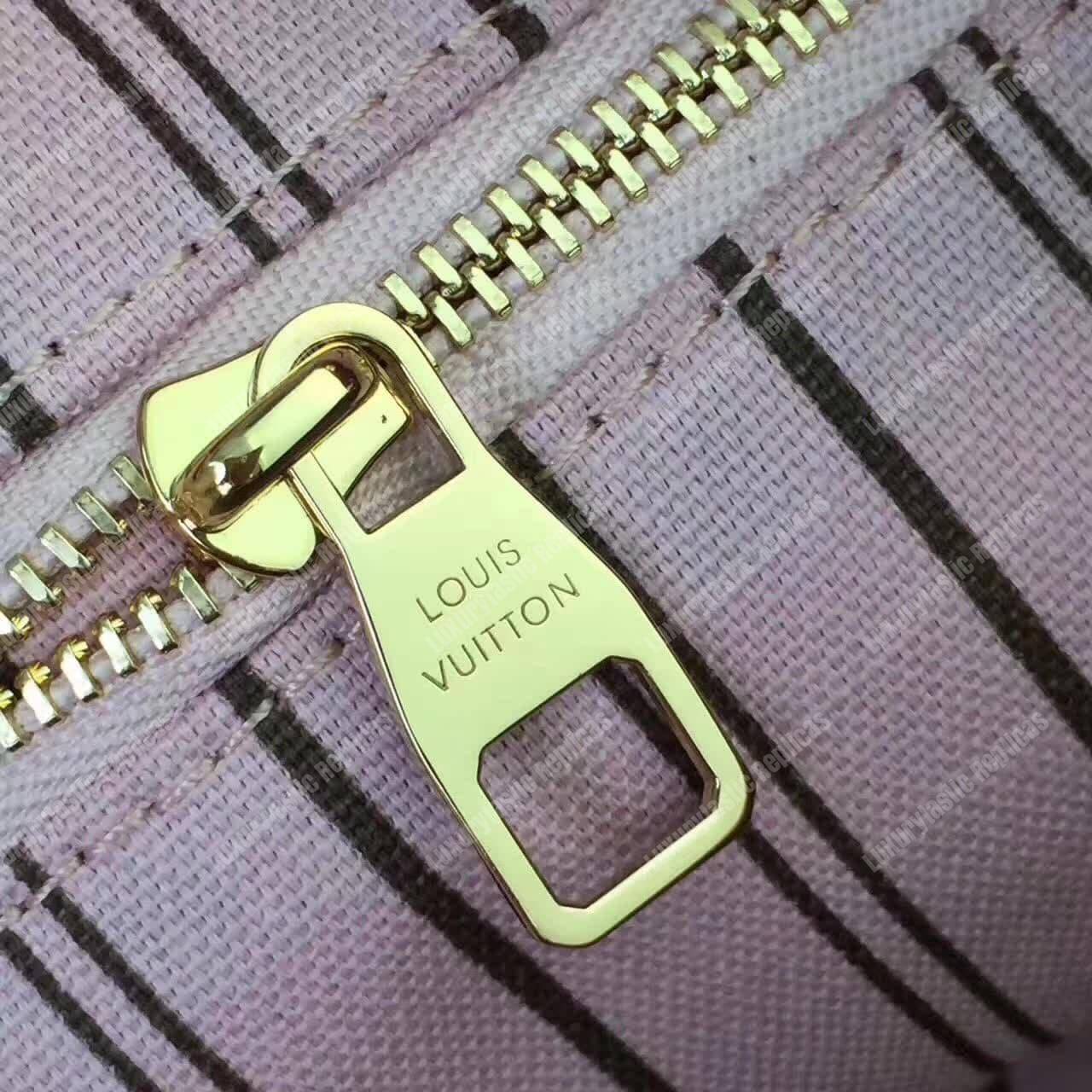 LV Speedy Bandouliere 30 Monogram Empreinte Leather Rose Poudre