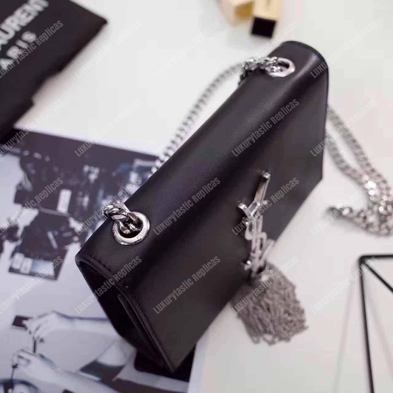 Saint Laurent Classic Small Kate Tassel Chain Black